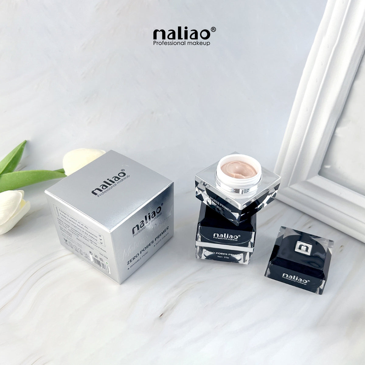 Maliao, MakeupEssentials, InvisiblePrimer, LongLastingMakeup, PoreMinimizer, FlawlessBase, MakeupPrimer, ZeroPores, SoftFocus,